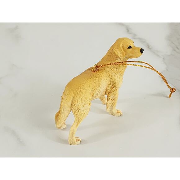 Enesco Golden Retriever Dog Christmas Ornament 2 1/2" Holidays Year 2006 Vintage - Picture 10 of 15